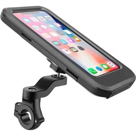 Support de téléphone portable étanche pour moto et vélo, support de téléphone portable pour guidon de vélo, support étanche