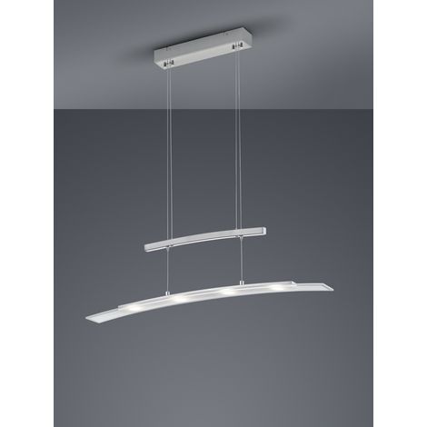 Samos Suspension Led Dimmable Nickel L80 cm Trio Lighting (1/3)