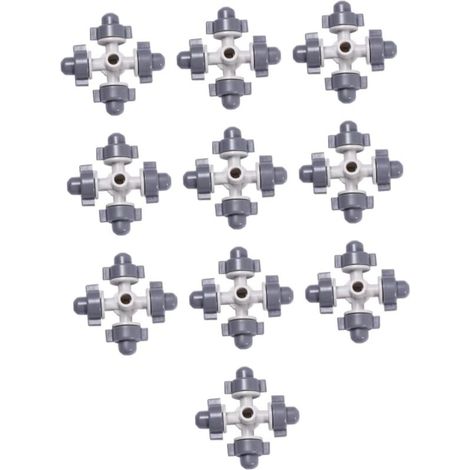 CSPARKV (5.9×5.9×5.9cm)10 Pièces - Arroseur de jardin détachable buse arrosoir Arroseurs (1/4)