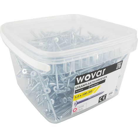 Seau-avantage Vis aggloméré Zingué 5,0 x 100 mm Torx 20 Filetage