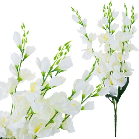 CV31140-15 KÜNSTLICHER GLADIOLIUSZWEIG DEKORATIVER FÜR VASENBLUMEN