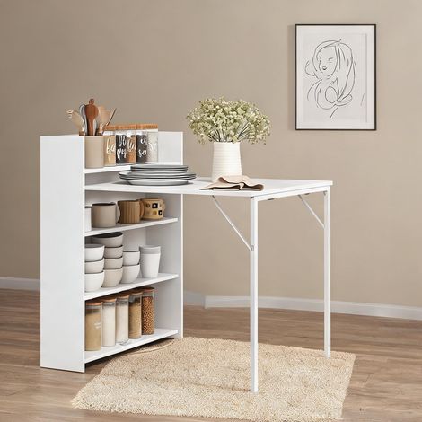 Table de salle à manger blanco en mDF Acero 91 x 78,5 x 93 cm (1/5)