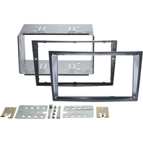 Kit Support Autoradio compatible avec Opel Corsa D - Noir Stealth