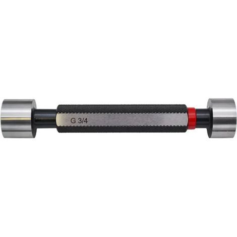 Tampon lisse entre & n'entre pas pour filetage GAZ 3/4" -