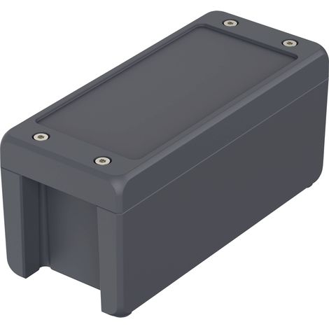 Bopla BA-S 180809 F Bocube Alu Gehäuse 7024 00164134 Boîtier industriel 199 x 86 x 90 aluminium gris graphite (RAL 7024) 1 pc(s) Y615872 (1/3)