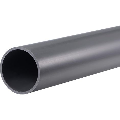 Tuyau Rigide en PVC Rond Tube PVC 36mm Diamètre Interne 40mm Diamètre Externe 0.35m Clair Gris Haut Impact pour Eau Tube Artisanats (1/5)
