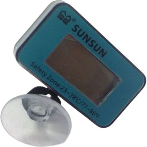 Digital-Thermometer mit Saugnapf – Für Süß- & Meerwasser