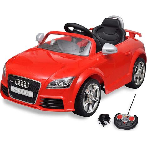 vidaXL Audi TT RS Macchina cavalcabile telecomandata per bambini rossa (1/5)