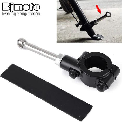 (Noir) Kit d'extension de béquille avant de moto 20-23 mm, outil d'assistance au pédalage, pièce de support maxpower (1/4)