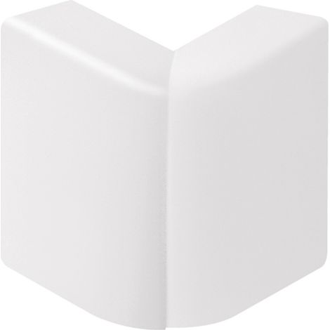 Angolo esterno bianco per zoccolo, H.8 x P.2 cm TEHALIT