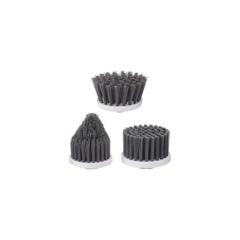Pièces de têtes de brosses de nettoyage électriques rotatives sans fil, pour le remplacement des petits disques, grands disques et têtes pointues.