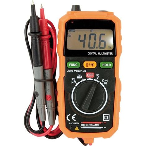 Multimètre AC/DC automatique & VAT -