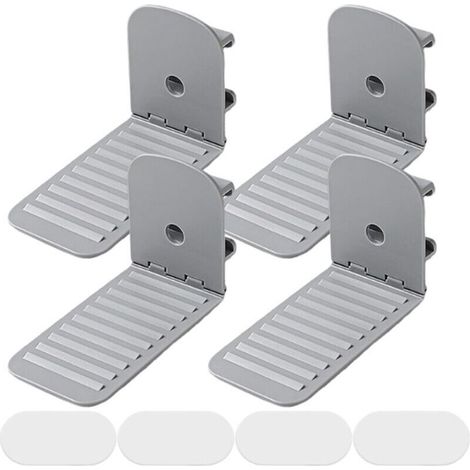 Support de drap-housse, 4 clips pour drap de lit et attaches de couverture, pinces de protection de matelas pour couette, lit d'invités, sangles faciles à enlever, 9,5 x 5 x 6 cm (1/5)