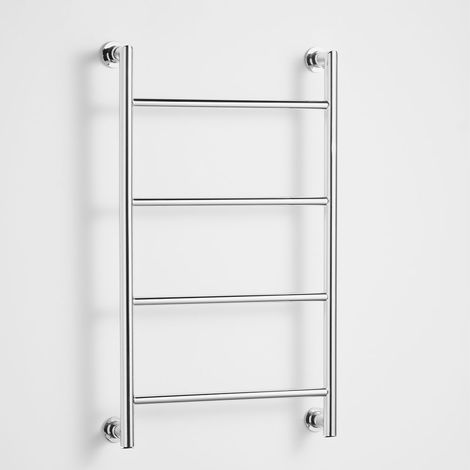 Heatwave Forge Chrome Designer Ladder Towel Rail 900mm (H) x 560mm (W) (1/3)