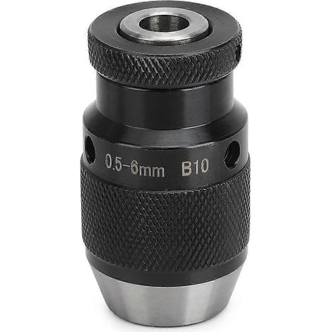 B10 Automatisches Verriegelungs-Bohrfutter für Fräsmaschinen, selbstspannendes Bohrfutter 0,5–6 mm