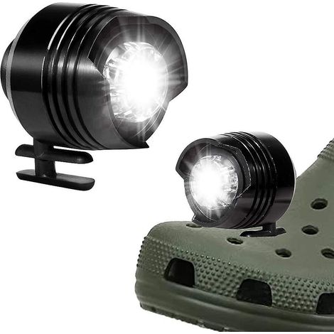 Tragbare Schuhlichter: Scheinwerfer zur Schuhdekoration, ein unverzichtbares Accessoire für Aktivitäten bei Nacht, perfekt zum Spazierengehen, Joggen und Wandern. (1/5)