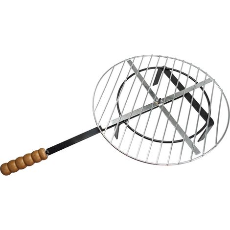 Griglia Girevole con Manico per Barbecue Diametro 30 cm (1/2)