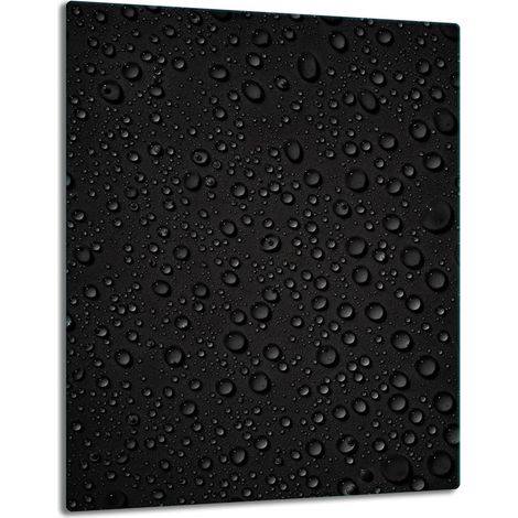 Glasplatte, Tischplatte, 40x52 Tropfen (1/5)