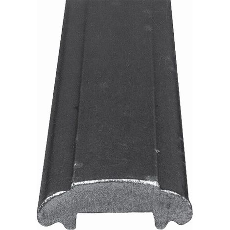 Deco Fer Forge – Main courante creuse moulurée en fer forgé – Gorge 20mm – Longueur 3M – Largeur 40mm – Épaisseur 10mm – Fixation par soudure