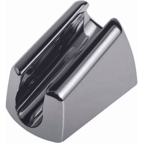 Accessoire WC paini support douche fixe ABS chrome (1/2)