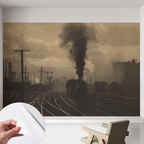 Carta da parati autoadesiva - Fotomurale adesivo - design elegante - stile moderno - Paesaggio industriale 152x104 cm (1/5)