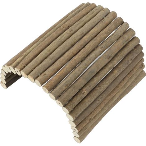 Tunnel en bois pour Hamster, pont pliable pour petits animaux, pour gerbille, cochon d'inde, Chinchilla, furet, hérisson, Rat, 20x30cm (1/5)