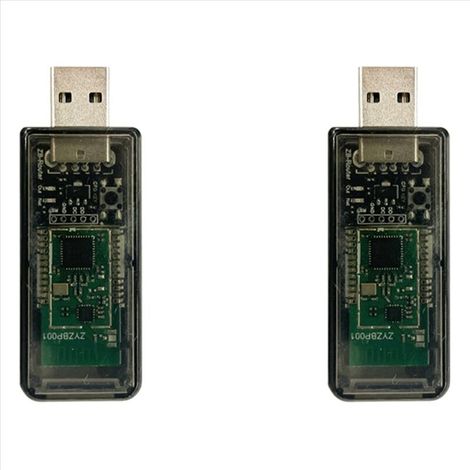 Confezione da 2 amplificatori, ripetitori ed estensori di segnale USB Zigbee per Tuya Home Assistant ZigBee 2MQTT Tasmota (1/4)