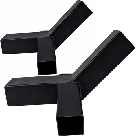 SET di 2 pezzi a T in metallo per telaio (1/5)
