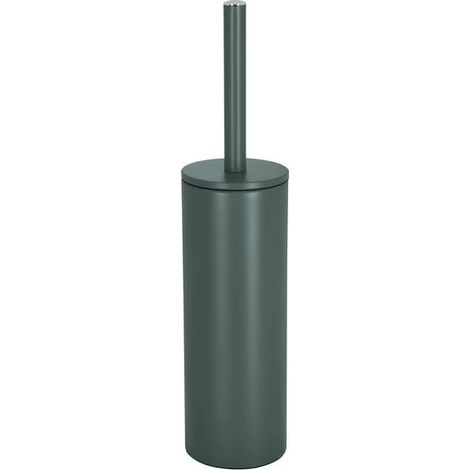 Brosse wc avec support Acier AKIRA Vert Foncé mat Spirella (1/2)