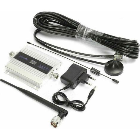 Amplificateur de Signal GSM 900MHz Répéteur 2G 3G 4G Amplificateur Cellulaire LTE DCS 1800 2100 Pour Téléphone Portable - UE- (1/2)