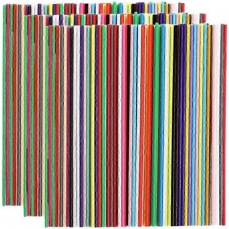 22 recharges de stylo d'impression 3D aux couleurs vives, 110 filaments PCL pour projets créatifs et de dessin (1/3)