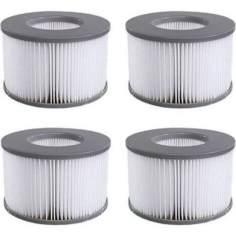 Filtre Spa Lite pour mspa,Filtre pour mspa Lite, pour MSPA Whirlpool Filter - Cartouches filtrantes pour sous - Bateaux et Spa Chauds - Modèle à partir de 2020 (4pcs)dengyank (1/5)