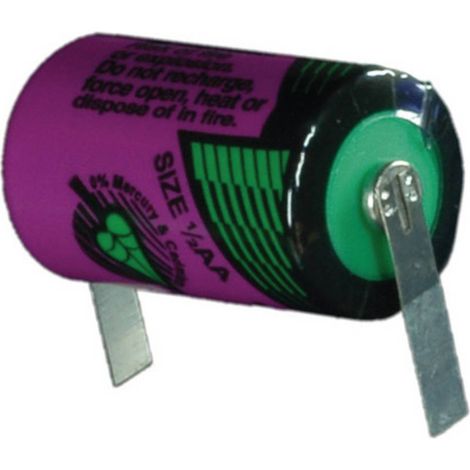 Pile spéciale 1/2 LR6 (AA) lithium Tadiran Batteries SL350T cosses à souder en U 3.6 V 1200 mAh 1 pc(s)