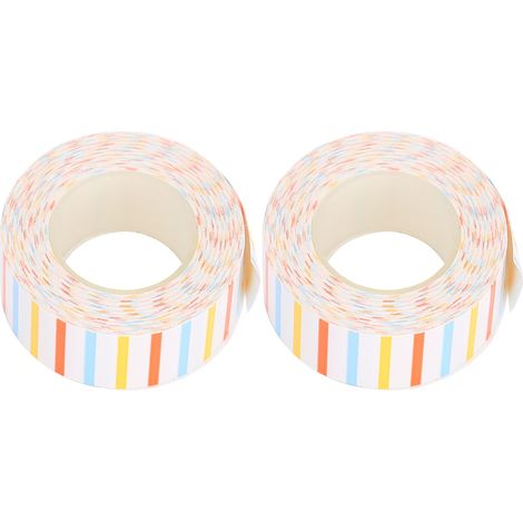 2 Rouleaux de Papier Thermique Adhésif Mignon pour Étiqueteuse KINGJIM/TEPRA LR5C - EQT009 (1/5)