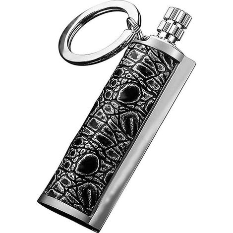 Irovami Briquet porte-clés à allumettes permanentes, allume-feu en métal et silex, briquet Forever Metal Match, allume-feu en silex étanche (1/5)