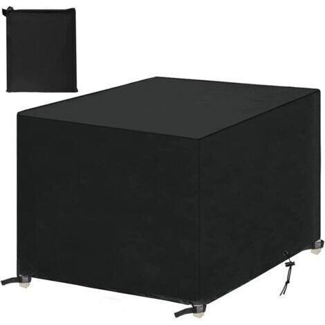 [JAMAIS UTILISÉ]Housses de Meubles de Jardin, Housse Salon de Jardin Bache de Protection Table Extérieur Imperméable 420D Oxford Anti-UV Résistance au Vent Carré 140x140x90cm (1/4)