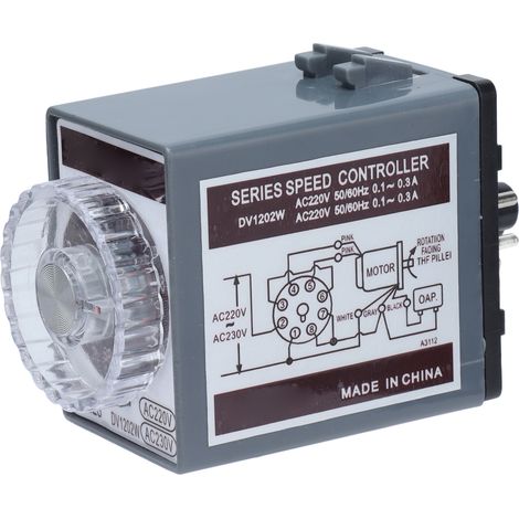 Régulateur de vitesse moteur 220V AC Accessoire Interrupteur Contrôleur pour Équipement DV1202W (1/5)