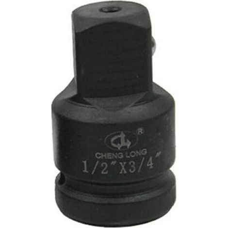1/2" Impact Socket Adapter, 3/4" Lathe Pneumatic Sleeve, Pneumatic Reducer for Impact Driver Conversions, Ratchet Wrenches (Pack of 1)