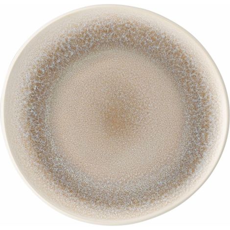 Assiette plate en grès Ø 22 cm Hauteur 1,7 cm (1/5)