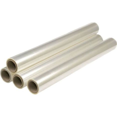 Film transparent – film pour fleurs – cellophane – papier cadeau – 70 cm x 5 mètres par rouleau – 12 pièces (1/2)