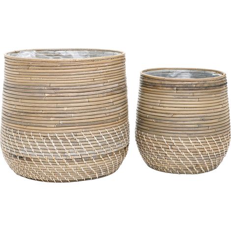 Moro Körbe Set von 2 Natur.