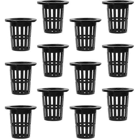 50 pots hydroponiques en plastique, paniers de culture pour plantes. (1/5)