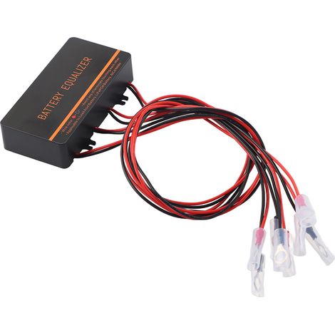 Égaliseur de batterie noir 48V, système solaire équilibreur avec protection contre l'inversion de connexion. (1/5)