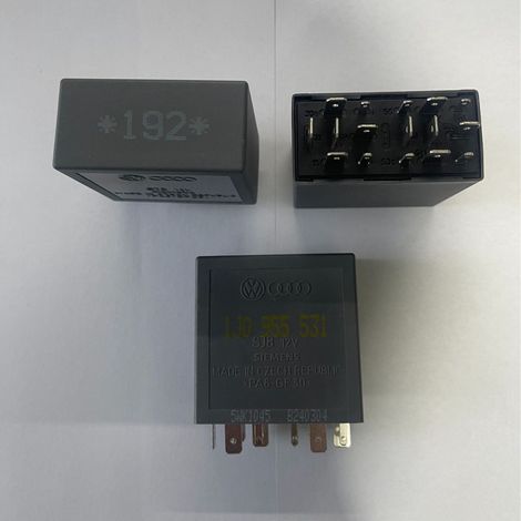 Audi Volkswagen wiper relay no. 192, Volkswagen Passat Golf 1J0955531