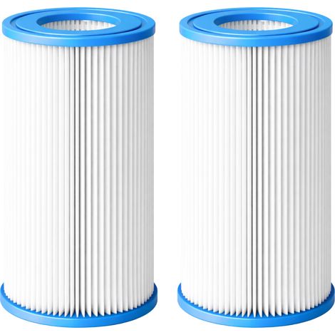 Cartouche Filtre Piscine Type B/Type IV [Lot 2] Compatible Intex 29005E Krystal Clear Pompes 2500 GPH (9463 L/h) 25,4 x 14,7 cm Phonillico® (1/5)