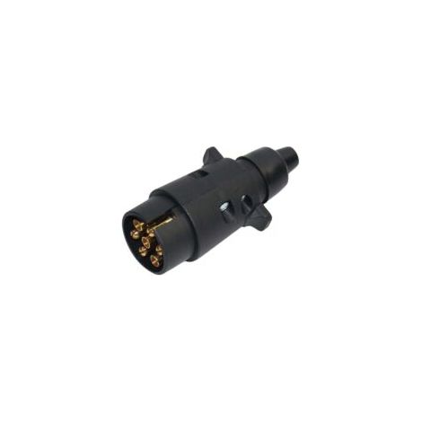 Adatto per connettori maschio a 7 pin per ganci di traino, connettori impermeabili a 7 pin per ganci di traino, connettori a 7 pin per ganci di traino da 12 V, connettori a 7 pin con terminali, adatti