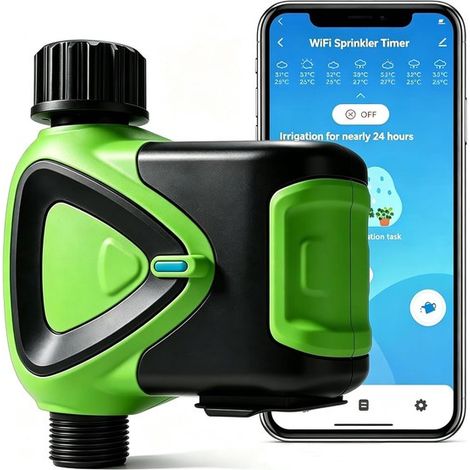 Wi Fi Arrosage Registrierung: Smart Arrosage Minute Intelligente Anwendung, Plug and Play, automatische Arrosage Minuterie für Garten und Balkon, (1/5)