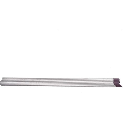 10 Zirkon-Wolfram-Elektrodenstäbe mit Lichtbogennadeln zum Schweißen von dünnem Aluminium (2,0 mm), violett (1/5)