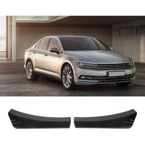 Set mit 2 universellen 33 cm Stoßstangenecken, glänzend schwarz, für Automobile (1/5)