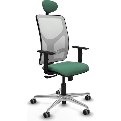 Chaise piqueras y crespo Motilla crème accoudoirs réglables (1/2)